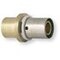 Raccord à sertir droit soudage sur tube cuivre 12mm tube PER 10x12mm
